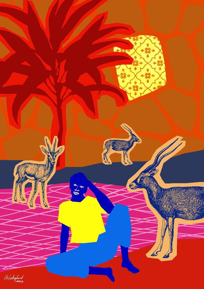 Carmen Wakeford - On the African Savannah I